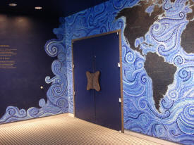 Matagascar Glass Tile Mural at the Bronx Zoo in NY done in Epoxy.com Product #225 - Click to Enlarge